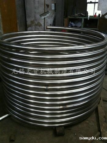 抛光盘管是经过精密加工的工具